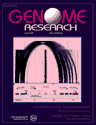 Miropeats on Cover of Genome Research Journal Vol. 8, 791-808, Aug 1998